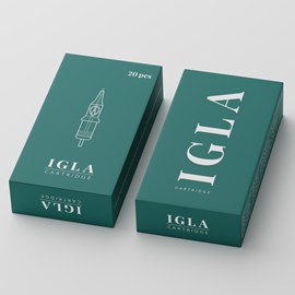 IGLA LT ПУЧОК 0,30 ММ (1003RLLT) ЗЕЛЕНЫЕ