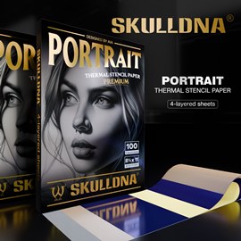 Трансферная Бумага SKULL DNA PORTRAIT Thermal