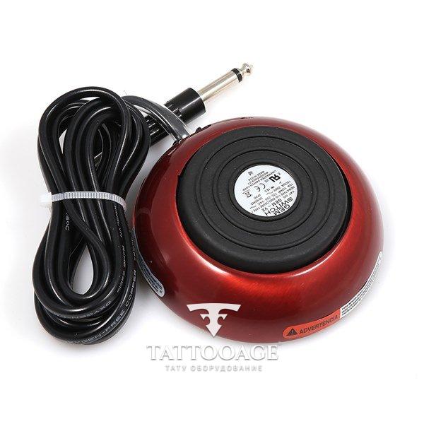 CAM Red Round Foot Switch